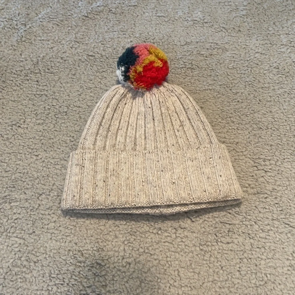 Madewell Rainbow Pom-Pom Beanie one size/Fall & Winter Beanie